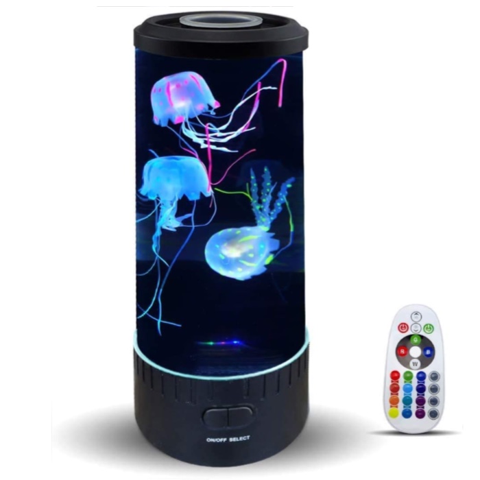 LED lamp with jellyfish