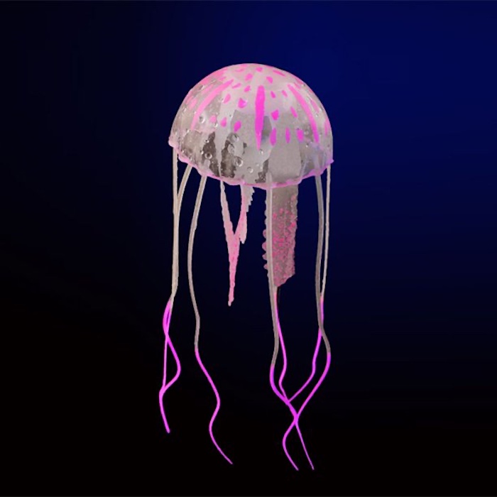 LED lamp with jellyfish