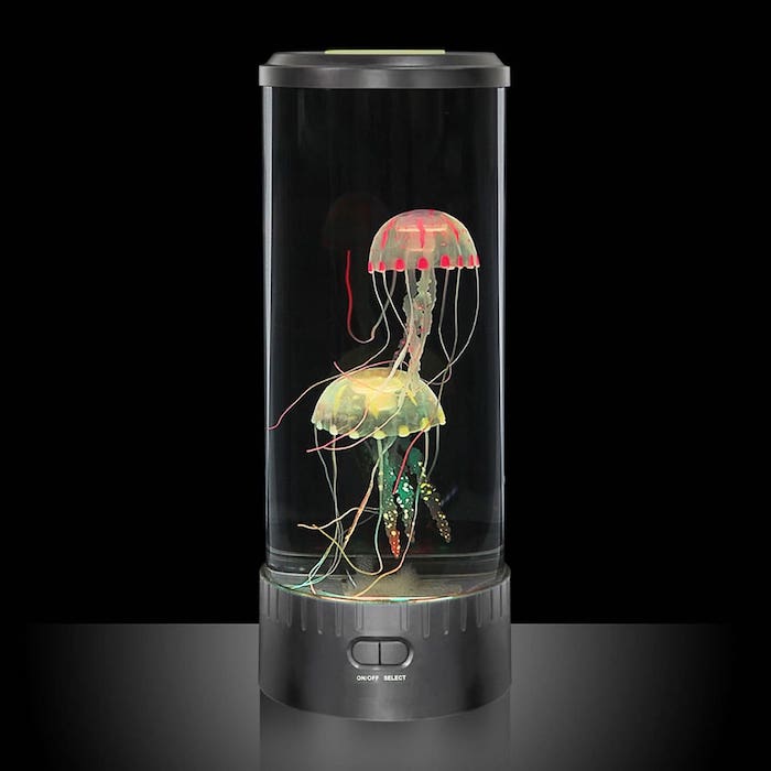 LED lamp with jellyfish