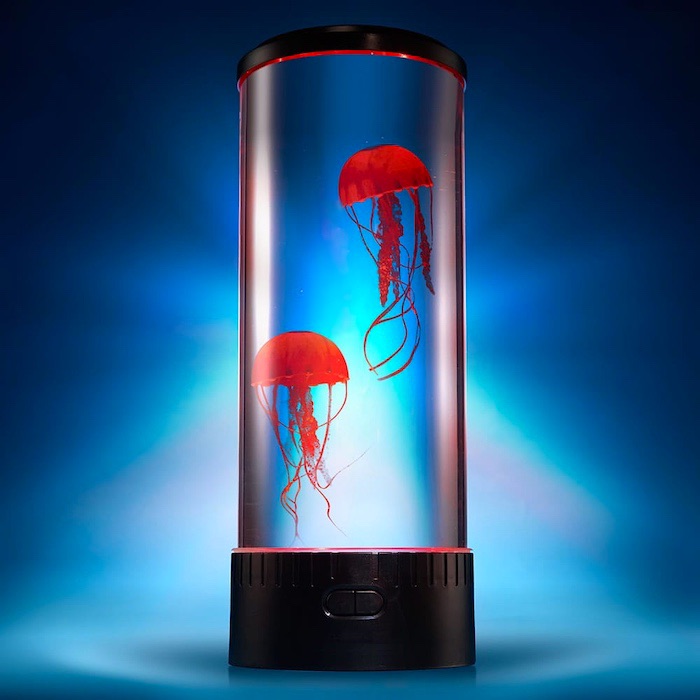 LED lamp with jellyfish