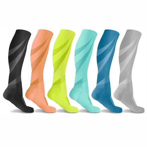 6 pair of compression socks (Elite)