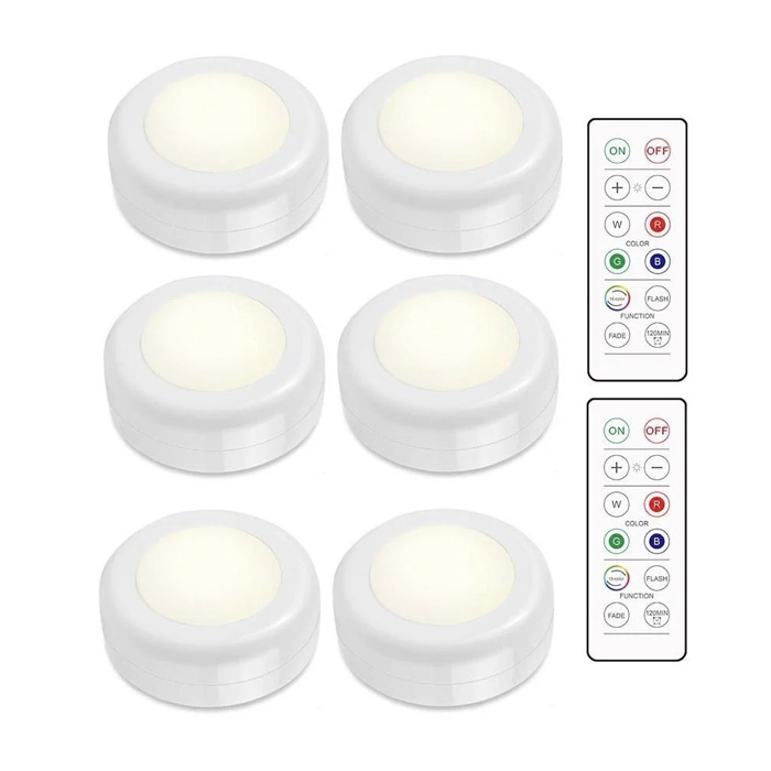 LED-spotlights 6-pack