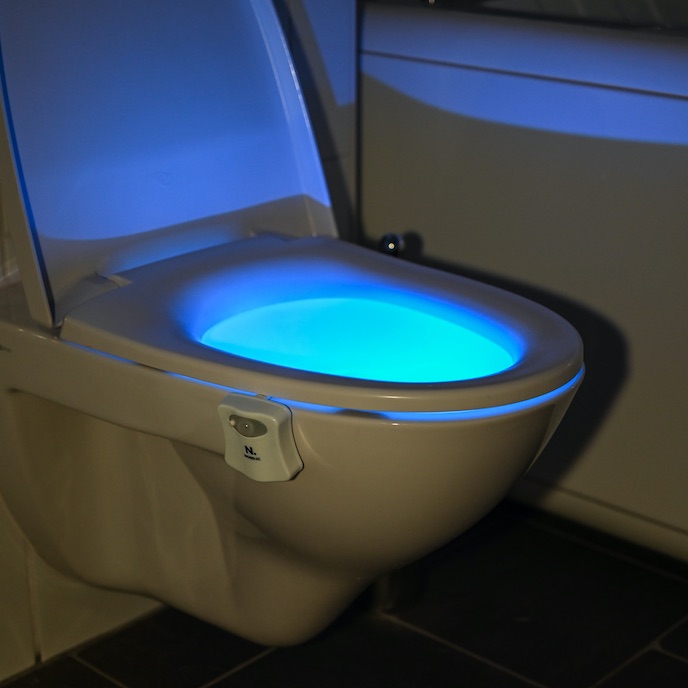 Toilet light with sensor - LED lighting toilet