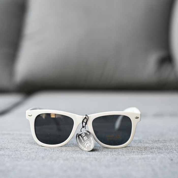 Sunglasses in wayfarer model