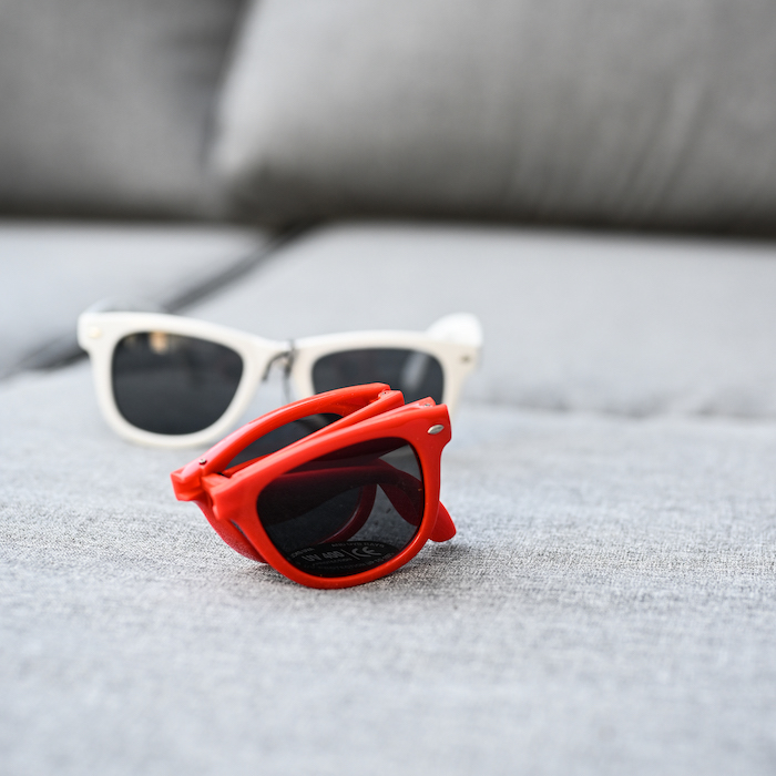 Sunglasses in wayfarer model